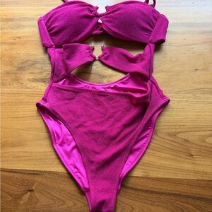 Victoria's Secret Fuchsia Swimwear